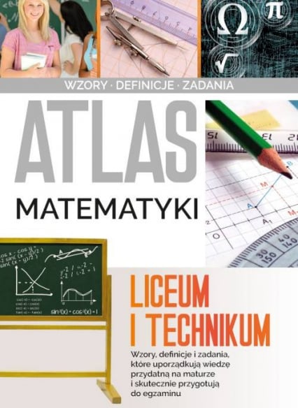 Atlas matematyki Liceum i technikum - Jarosław Jabłonka | okładka