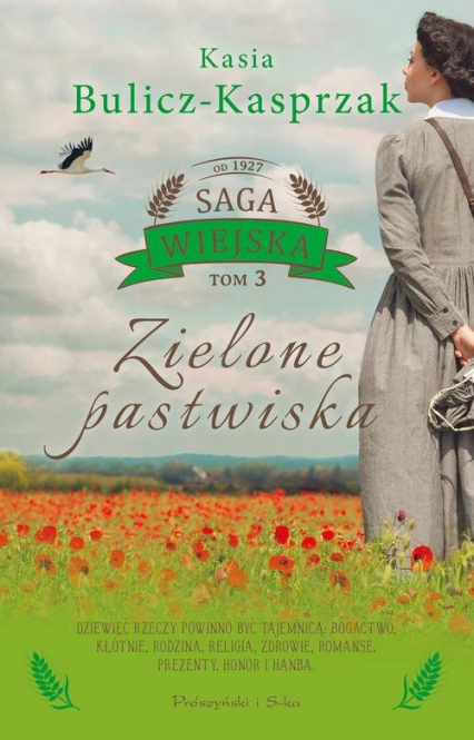 Zielone pastwiska - Kasia Bulicz-Kasprzak | okładka