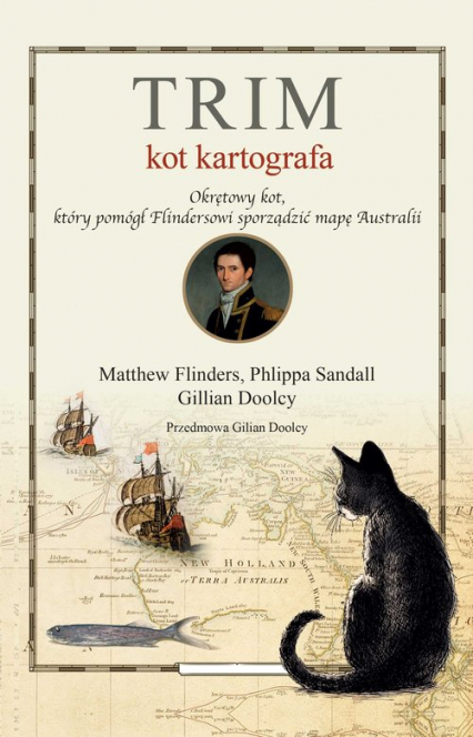 Trim Kot kartografa - Matthew Flinders | okładka