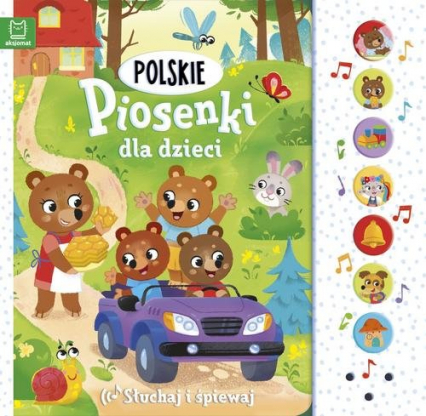 Polskie piosenki dla dzieci Słuchaj i śpiewaj - null | okładka