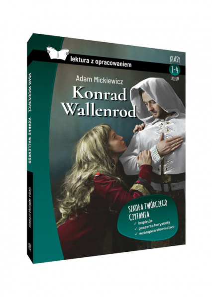 Konrad Wallenrod Lektura z opracowaniem Liceum - Adam Mickiewicz | okładka