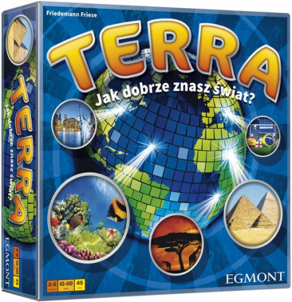 Terra Jak dobrze znasz świat? - Friedemann Friese | okładka