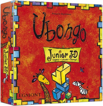Ubongo Junior 3D - Grzegorz Rejchtman | okładka