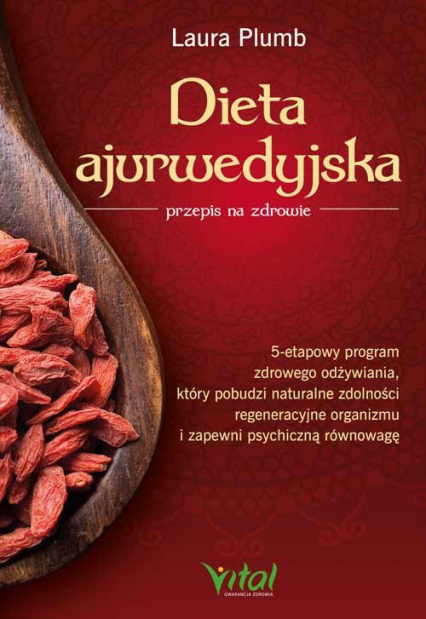 Dieta ajurwedyjska przepis na zdrowie - Laura Plumb | okładka