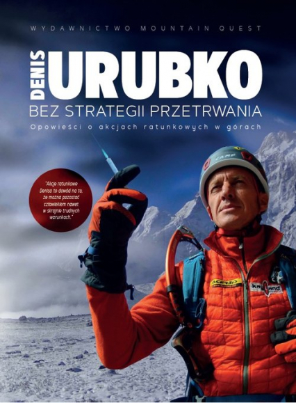 Bez strategii przetrwania - Denis Urubko | okładka