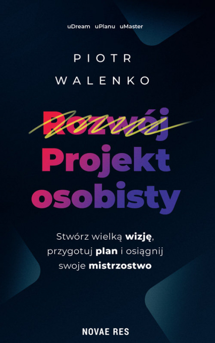 Projekt osobisty - Piotr Walenko | okładka