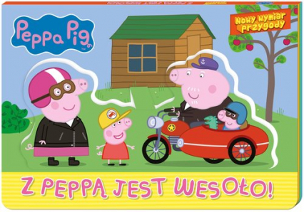 Peppa Pig Nowy wymiar przygody Z Peppą jest wesoło! -  | okładka