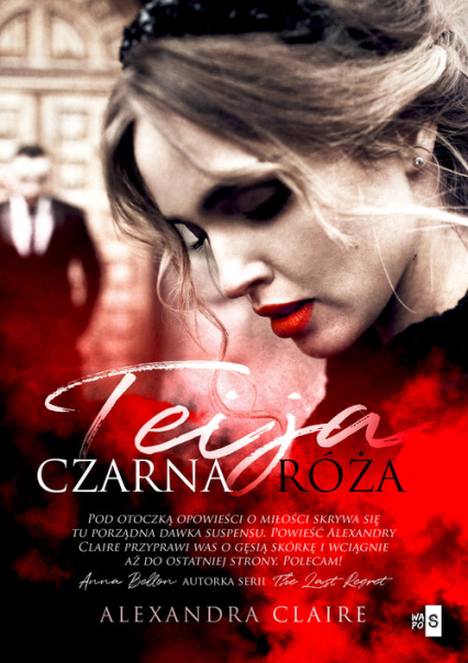 Teija Czarna róża - Alexandra Claire | okładka
