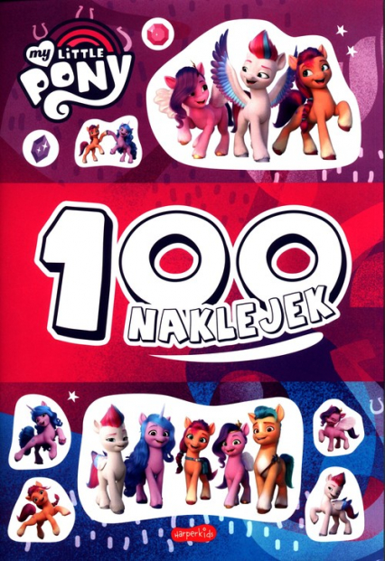 My Little Pony 100 naklejek Wydanie filmowe -  | okładka
