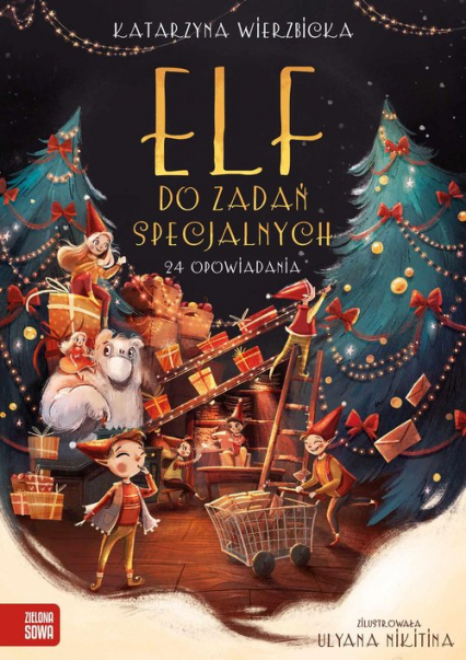 Elf do zadań specjalnych 24 opowiadania - Katarzyna Wierzbicka | okładka