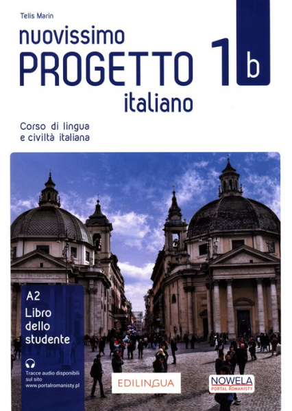 Nuovissimo Progetto Italiano 1B Podręcznik - Telis Martin | okładka
