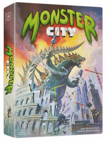 Monster City - Michael Schacht | okładka