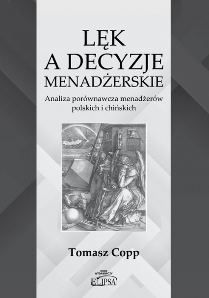 Lęk a decyzje menadżerskie - Tomasz Copp | okładka