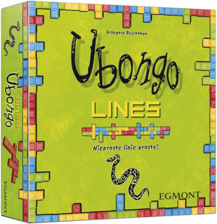 Ubongo Lines - Grzegorz Rejchtman | okładka