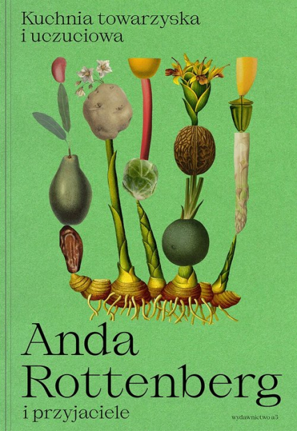 Kuchnia towarzyska i uczuciowa - Anda Rottenberg | okładka
