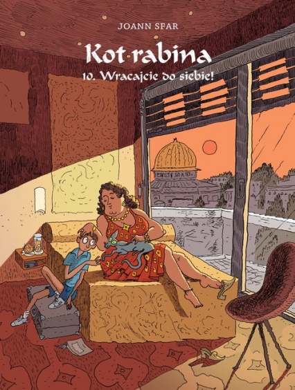 Kot rabina 10 Wracajcie do siebie - Joann  Sfar | okładka