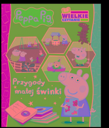 Peppa Pig Wielkie czytanie Przygody małej świnki - null null | okładka
