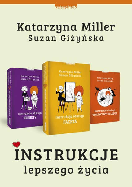 Instrukcje lepszego życia Pakiet - Katarzyna Miller, Suzan Giżyńska | okładka