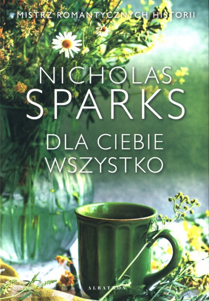 Dla ciebie wszystko - Nicholas Sparks | okładka