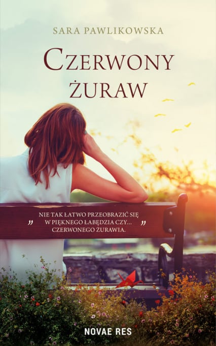 Czerwony żuraw - Sara Pawlikowska | okładka