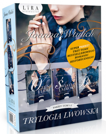 Pakiet Trylogia lwowska Tom 1-3 - Joanna Wtulich | okładka