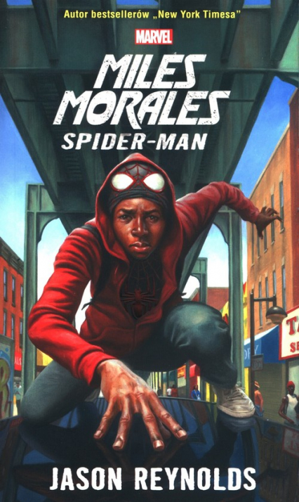 Miles Morales Spider-Man - Jason Reynolds | okładka