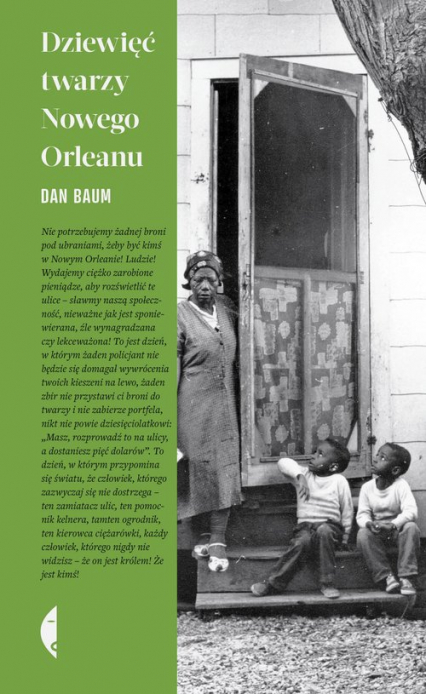 Dziewięć twarzy Nowego Orleanu - Dan Baum | okładka