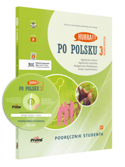 Hurra!!! Po polsku 3 Podręcznik studenta Nowa Edycja - Szymkiewicz Aneta | okładka