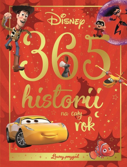 365 historii na cały rok Łowcy przygód Disney - Praca zbiorowa | okładka