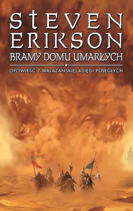 Opowieści z Malazańskiej Księgi Poległych Księga 2 Bramy Domu Umarłych - Steven Erikson | okładka