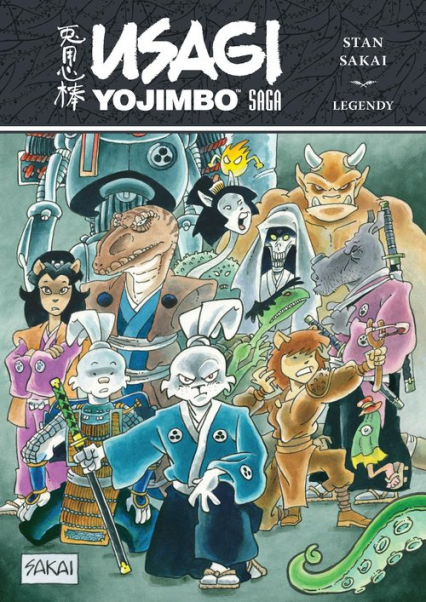 Usagi Yojimbo. Saga - Legendy - null | okładka