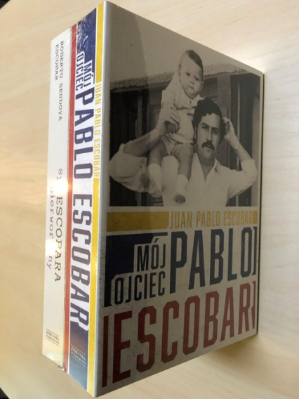 PAKIET Mój ojciec Pablo Escobar/Syn Eskobara pierworodny - Escobar Juan Pablo | okładka