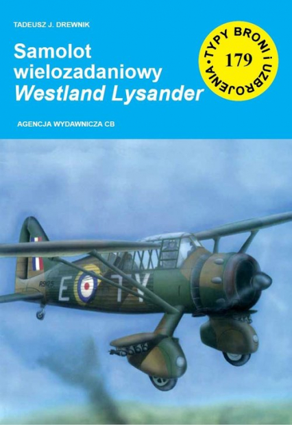 Samolot wielozadaniowy Westland Lysander - Drewnika Tadeusz J. | okładka