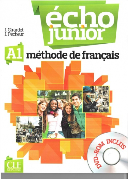 Echo Junior A1 podręcznik + DVD - Girardet J., Pecheur J. | okładka