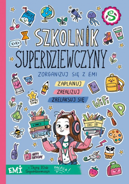 Emi i Tajny Klub Superdziewczyn Szkolnik Superdziewczyny - Agnieszka Mielech | okładka