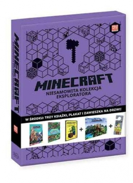 Minecraft Niesamowita kolekcja eksploratora -  | okładka
