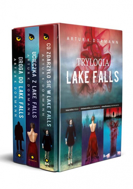 Trylogia Lake Falls Pakiet w etui - Artur K. Dormann | okładka