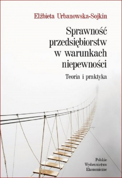 Sprawność przedsiębiorstw w warunkach niepewności Teoria i praktyka - Elżbieta Urbanowska-Sojkin | okładka