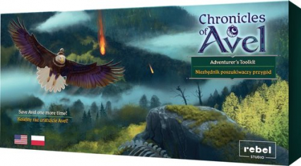 Kroniki zamku Avel Niezbędnik poszukiwaczy przygód Dodatek do gry Kroniki zamku Avel -  | okładka