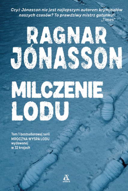 Milczenie lodu Wielkie Litery - Ragnar Jonasson | okładka