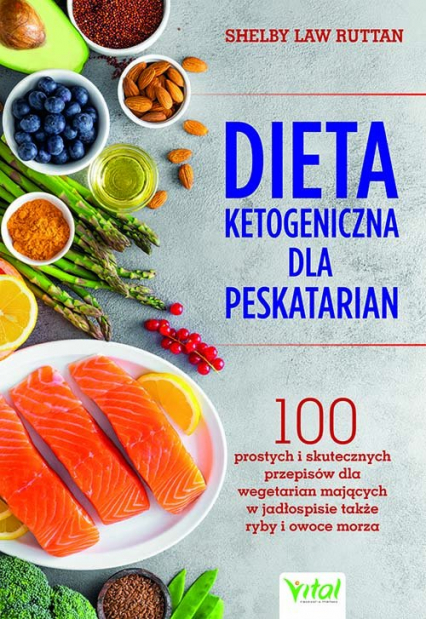 Dieta ketogeniczna dla peskatarian - Shelby Law Ruttan | okładka