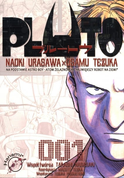 Pluto 1 - Osamu Tezuka, Urasawa Naoki | okładka