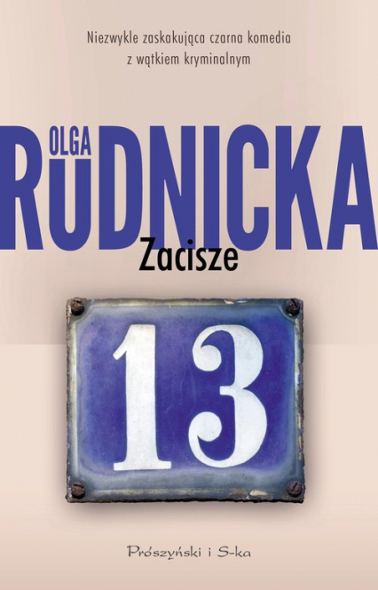 Zacisze 13 - Olga Rudnicka | okładka