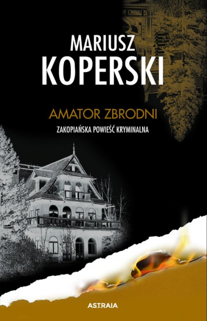 Amator zbrodni - Mariusz Koperski | okładka