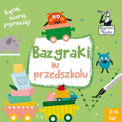 Kapitan Nauka Bazgraki w przedszkolu (3-6 lat) -  | okładka