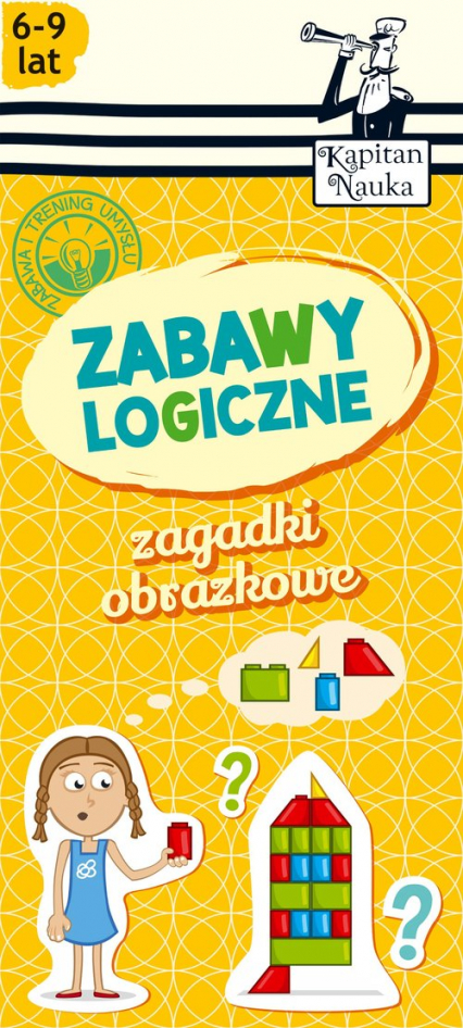 Zagadki obrazkowe Zabawy logiczne 6-9 lat - Minge Krzysztof, Minge Natalia | okładka