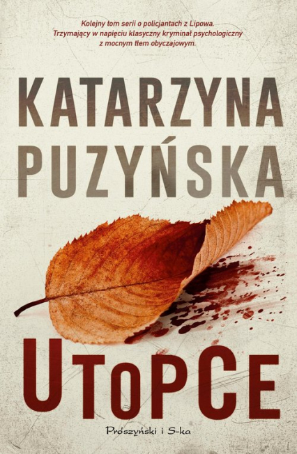 Utopce - Katarzyna Puzyńska | okładka