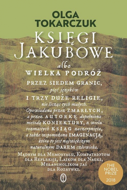 Księgi Jakubowe The Nobel Prize 2018 - Olga Tokarczuk | okładka