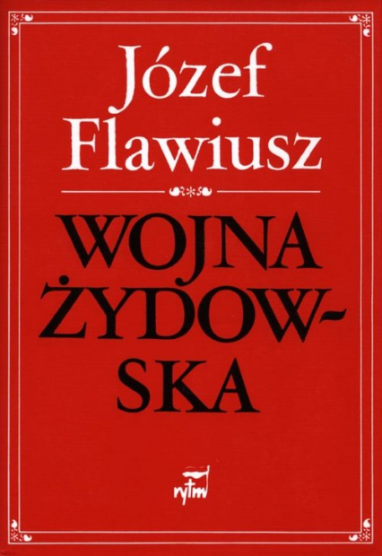 Wojna Żydowska - Józef Flawiusz | okładka
