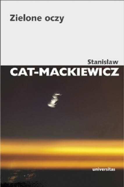 Zielone oczy - Stanisław Cat-Mackiewicz | okładka